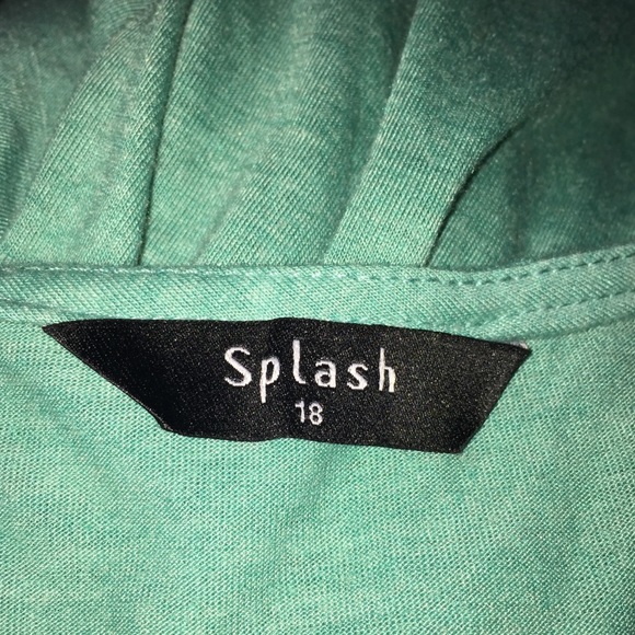 Tunic length Plus Size Blouse - Picture 7 of 7